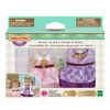 Calico Critters Town Series Dress Up Set (Purple & Pink)