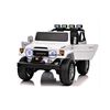 KIDSVIP Licensed Toyota Land Cruiser 2-Seater Kids' 4X4 24V Ride-On Truck w/ RC - White