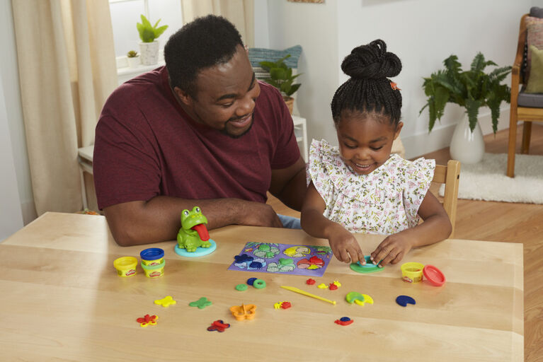 Play-Doh, La grenouille des couleurs avec tapis d'activité