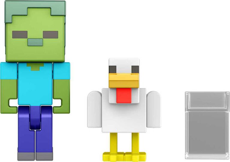 Minecraft Zombie Chicken Jockey Figure