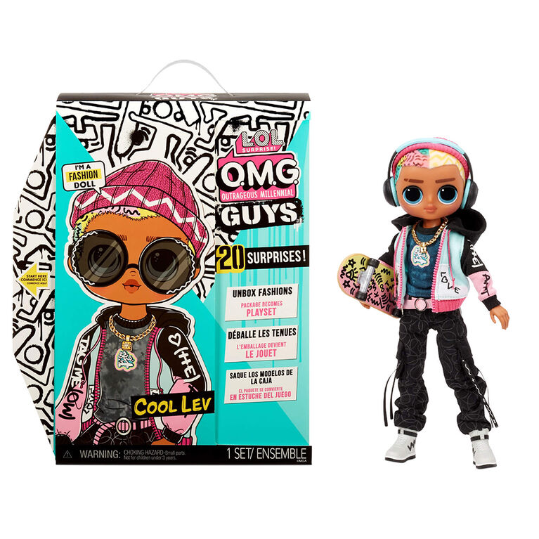 Lol Surprise Omg Guys Fashion Doll Cool Lev | Toys R Us Canada