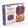 Bentgo Kids Prints Leak-Proof, 5-Compartment Bento-Style Kids Lunch Box - 7 - BPA-Free and Food-Safe Materials - 2020 Collection - Sports - English Edition