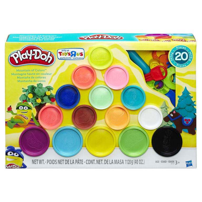Montagne de couleurs Play-Doh - Notre exclusivité