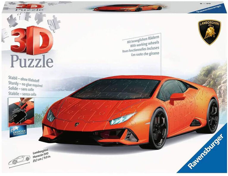 Ravensburger - Lamborghini Huracan EVO 3D casse-têtes 108pc