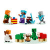 LEGO Minecraft Le Calendrier de l'Avent 2025, Article de Jeu Vidéo à Collectionner, Cadeau de Noël pour Amateur de Jeu Vidéo pour Enfants 21280