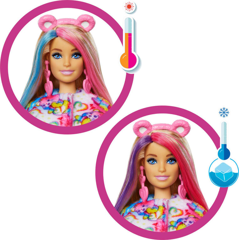 Barbie-Poup&eacute;e Barbie Cutie Reveal Bisounours-avec 10 surprises