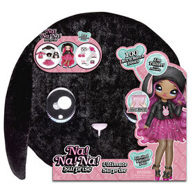 Na! Na! Na! Surprise Ultimate Surprise Black Bunny with New Taller Doll and 100+ Mix & Match Looks