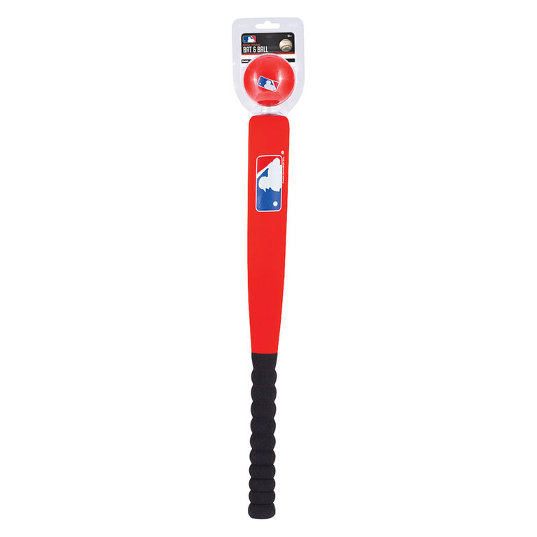 Franklin Sports MLB Red Mini Foam Bat & Ball