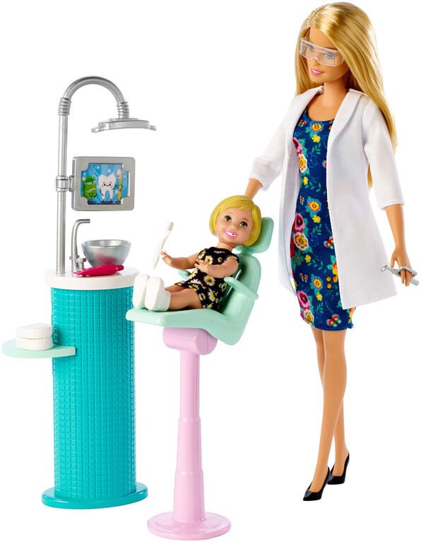 Barbie Dentist Doll & Playset