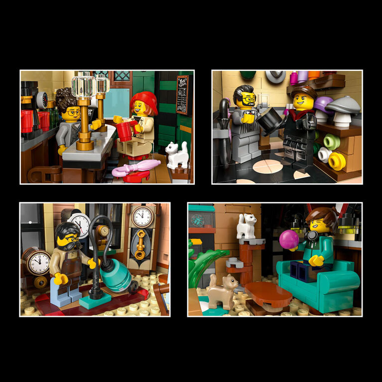 LEGO Icons Tudor Corner Building Set for Adults - Miniature House Kit for Ages 18 and Up - 10350