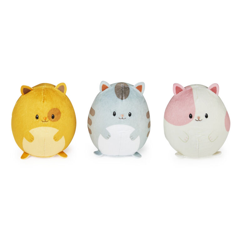 Gabby's Dollhouse, Hamster Kitties, Three Super-Soft Plush, Stuffed Animals