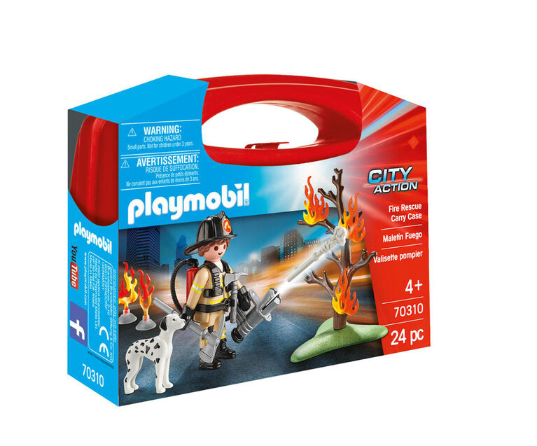 Playmobil Valisette pompier 70310