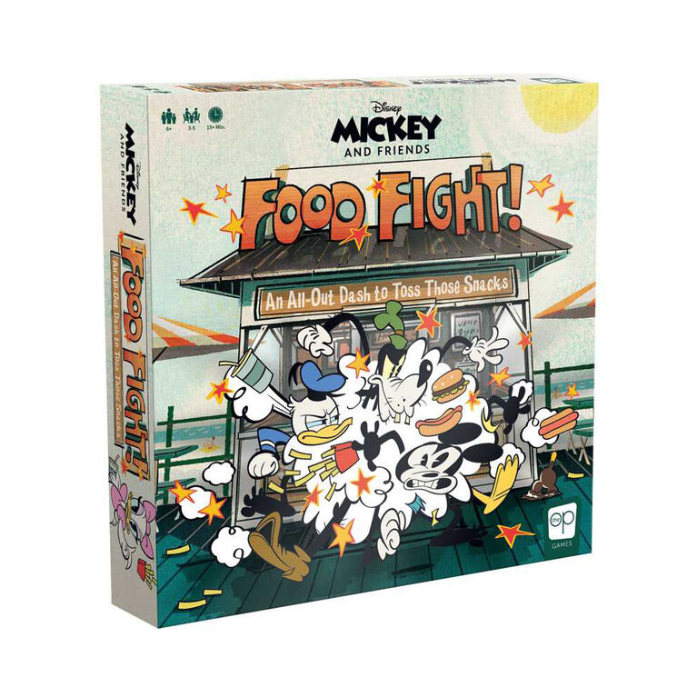 Disney Mickey And Friends "Food Fight" - Édition anglaise