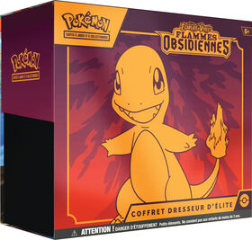 Pokemon Scarlet & Violet "Obsidian Flames" Elite Trainer Box - French Edition