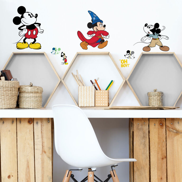 Mickey Mouse 90th Peel Stick Wall Decals Toys R Us Canada Mickey mouse wall sticker cartoon disney minnie mouse vinyl | etsy. toys r us canada