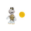 Super Mario 4 Inch Figure - Dry Bones with Coin