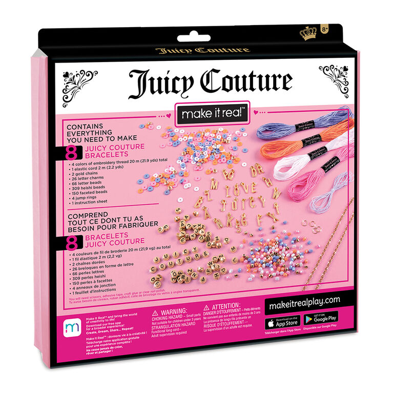 Juicy Couture Bracelets Lettres par Make It Real
