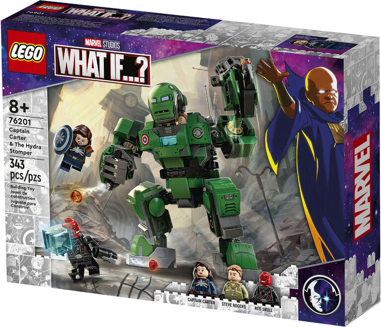 LEGO Super Heroes Captain Carter and The Hydra Stomper 76201 (343 pieces) - R Exclusive