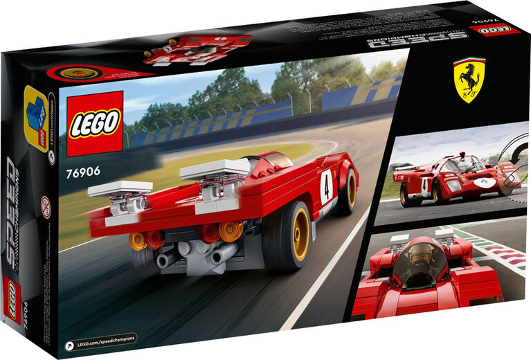 LEGO Speed Champions 1970 Ferrari 512 M 76906 Ensemble de construction (291 pièces)