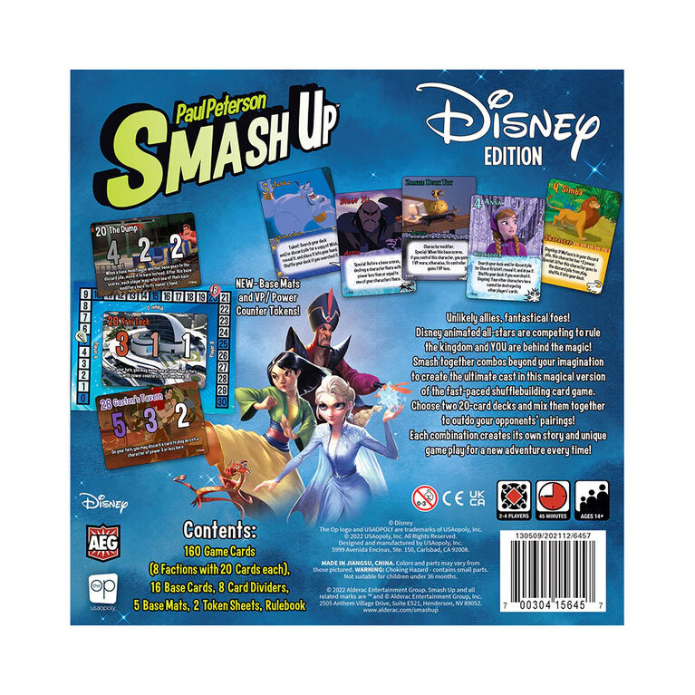 USAopoly Smash Up: Disney - English Edition