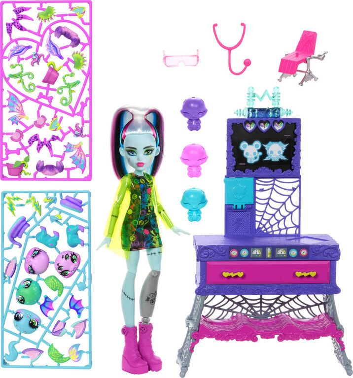 Monster High-Coffret Création de Petits Monstres-coffret avec poupée