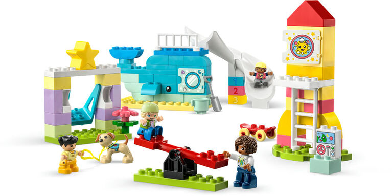 LEGO DUPLO Town L'aire de jeu de rêve 10991 Ensemble de jeu de construction (75 pièces)