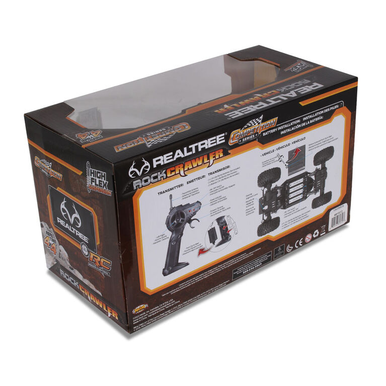 NKOK 2.4GHz RealTree R/C Rock Crawler (Edge - Blue)