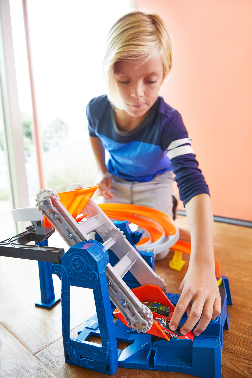hot wheels factory raceway playset