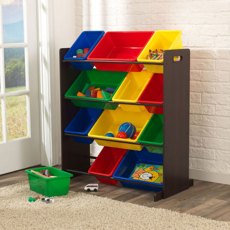 Sort It & Store it Bin Unit - Primary & Espresso