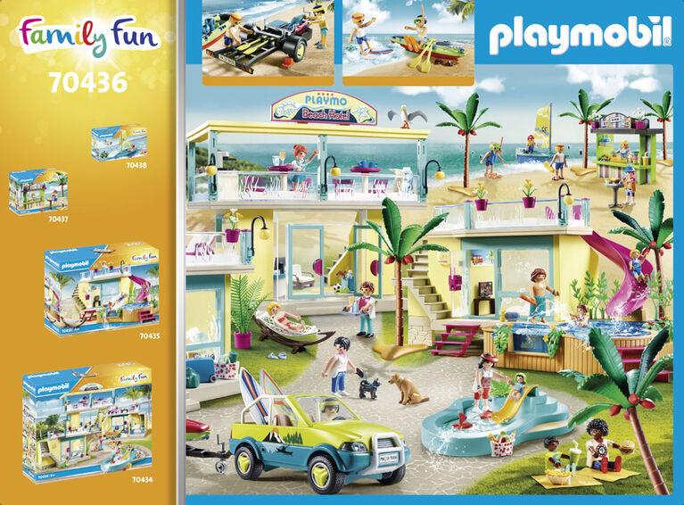 Voiture avec canoë, Playmobil Family Fun
