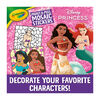 Trousse d'autocollants mosaïques Paint & Peel de Crayola, Princesses Disney