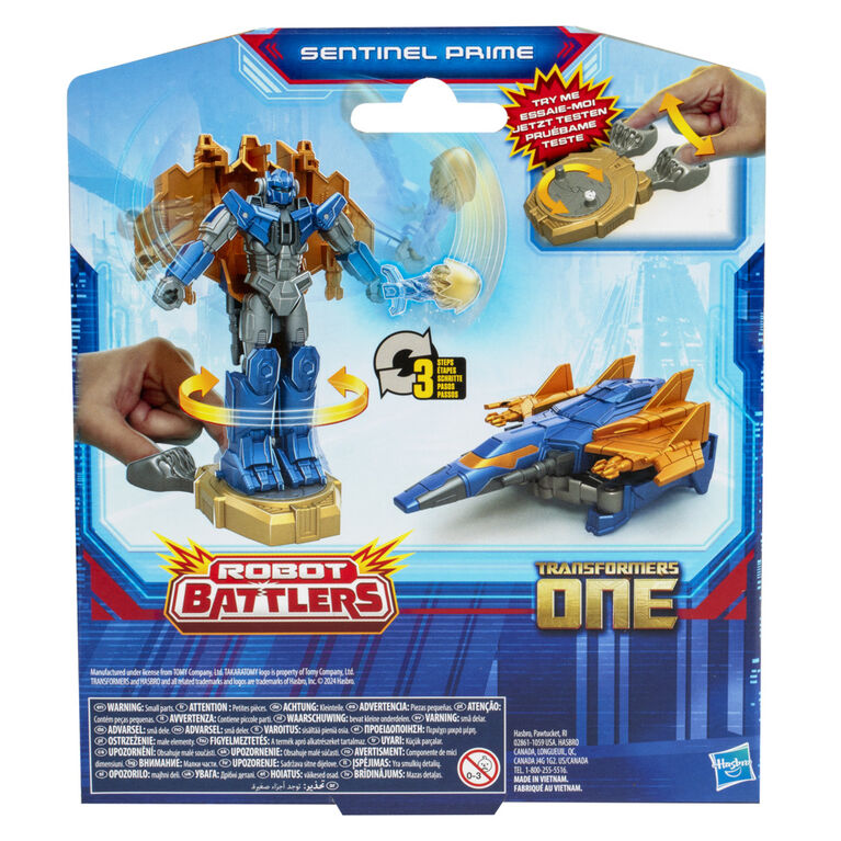 Transformers One Robot Battlers Sentinel Prime Action Figure