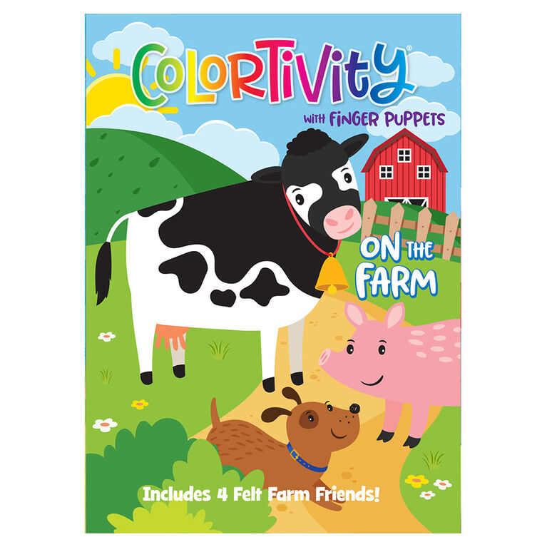 Dreamtivity On the Farm with Finger Puppets - Édition anglaise