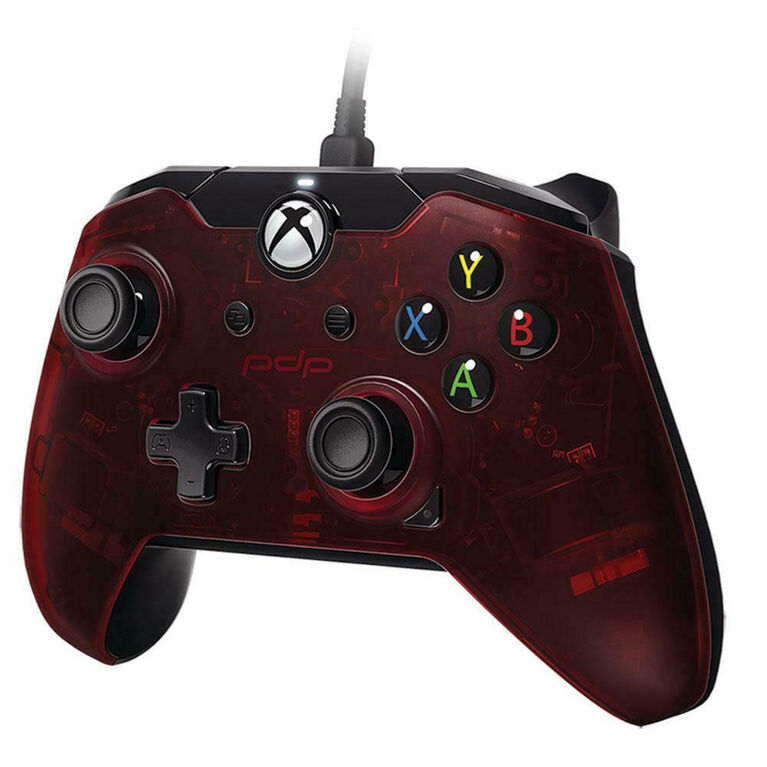 Xbox One Controller Wired Red