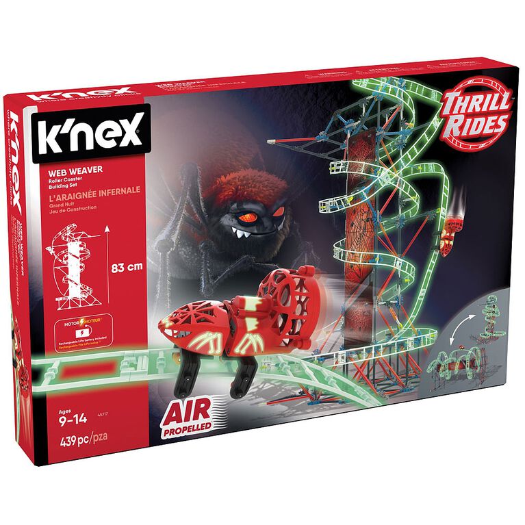 K'Nex - Grand huit L'araignée infernale.