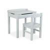 Child's Lift- Top Desk and Chair- Grey