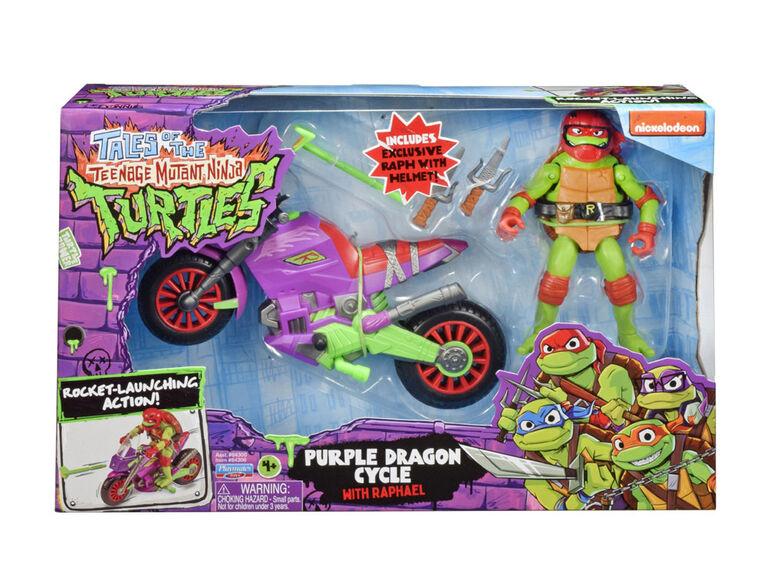 Tales of Teenage Mutant Ninja Turtles : Cycle de combat du dragon pourpre avec Raphael en exclusivité