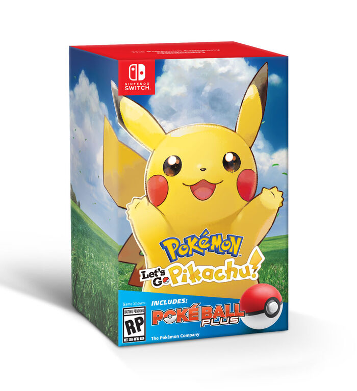Pokémon: Let's Go, Pikachu! + Poké Ball Plus Pack