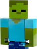 Minecraft Zombie Large Scale Action 8.5" Figure