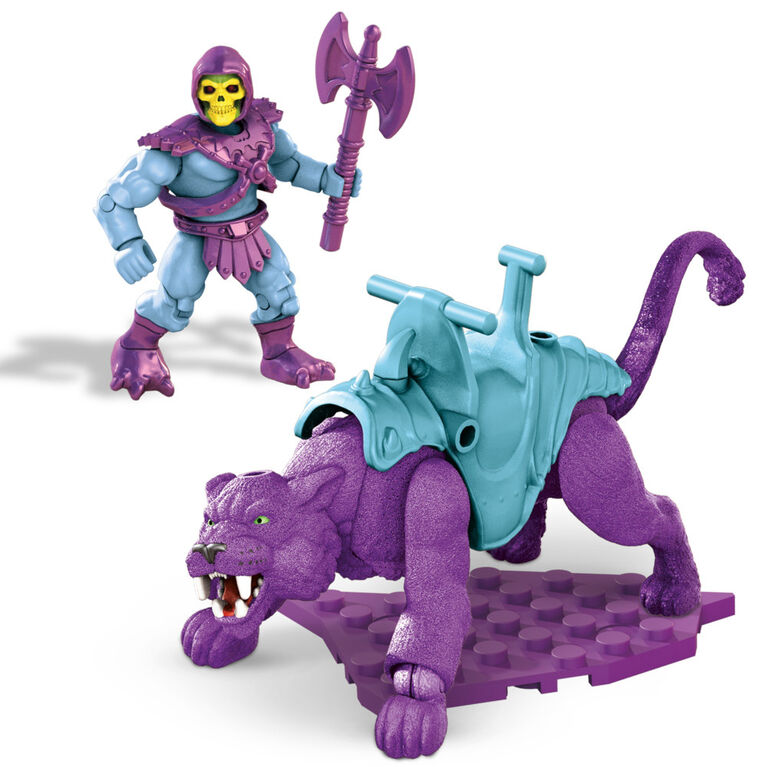 Mega Construx Masters of the Universe Skeletor and Panthor