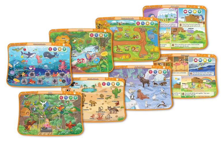 VTech Activity Desk Expansion Pack Animals, Bugs & Critters  - English Edition