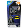 DC Comics, Puzzle Batman de 100 pièces, Super-héros Gotham Batmobile, produit promotionnel du film dans une boîte verticale pour un rangement facile, pour adultes et enfants à partir de 4 ans