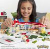 MEGA Pokémon Building Toy Kit, Forest Pokémon Center (648 Pieces) with 4 Action Figures