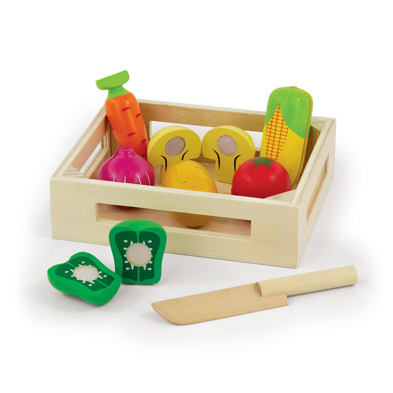 Early Learning Centre Wooden Crate Of Vegetables - English Edition - R Exclusive