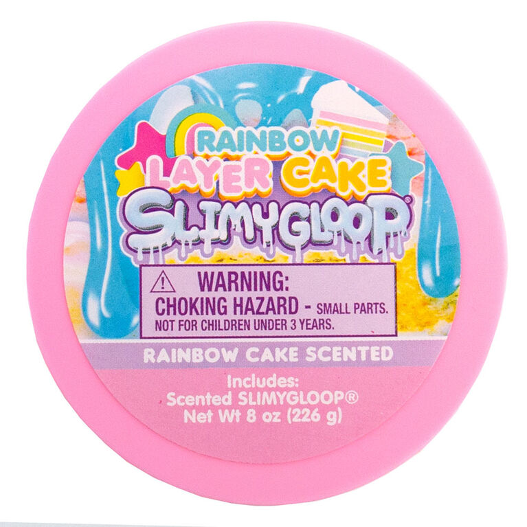 SLIMYGLOOP Gâteau étagé arc-en-ciel