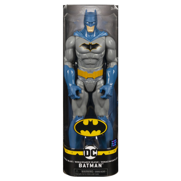 BATMAN, Figurine articulée BATMAN Renaissance bleue de 30 cm