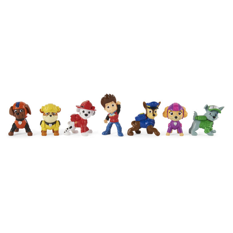 PAW Patrol, Movie 2-inch Collectible Blind Box Mini Figure with Ultimate City Tower Container (Style May Vary)