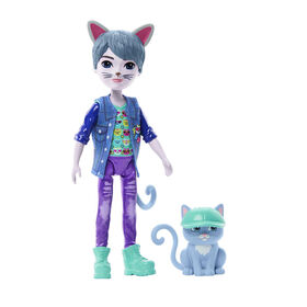 Enchantimals-Cole Chat Gala Enchanté-Poupée et figurine - Notre exclusivité