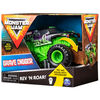 Monster Jam, Monster truck authentique Grave Digger Rev 'N Roar à l'échelle 1:43.