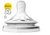 Philips Avent Natural Baby Bottle Nipple, Newborn 0M+, 2-Pack